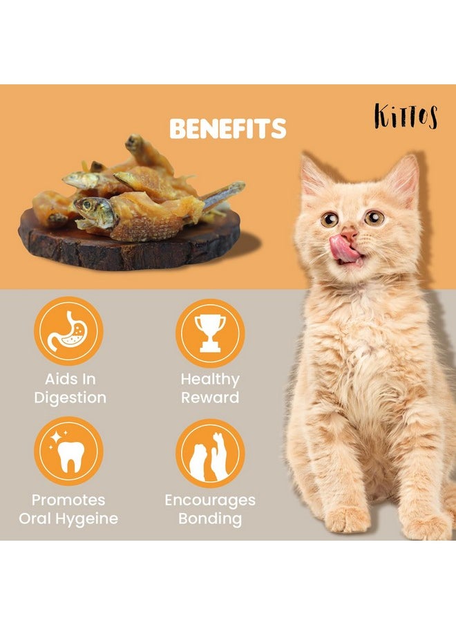 Pet Winter Combo for Cat-Barney Fleece Blanket(150X100cm),Taupe+Jimmy Bed(55x45cm)+Chicken Twirls Cats Treats(Pack of 2)