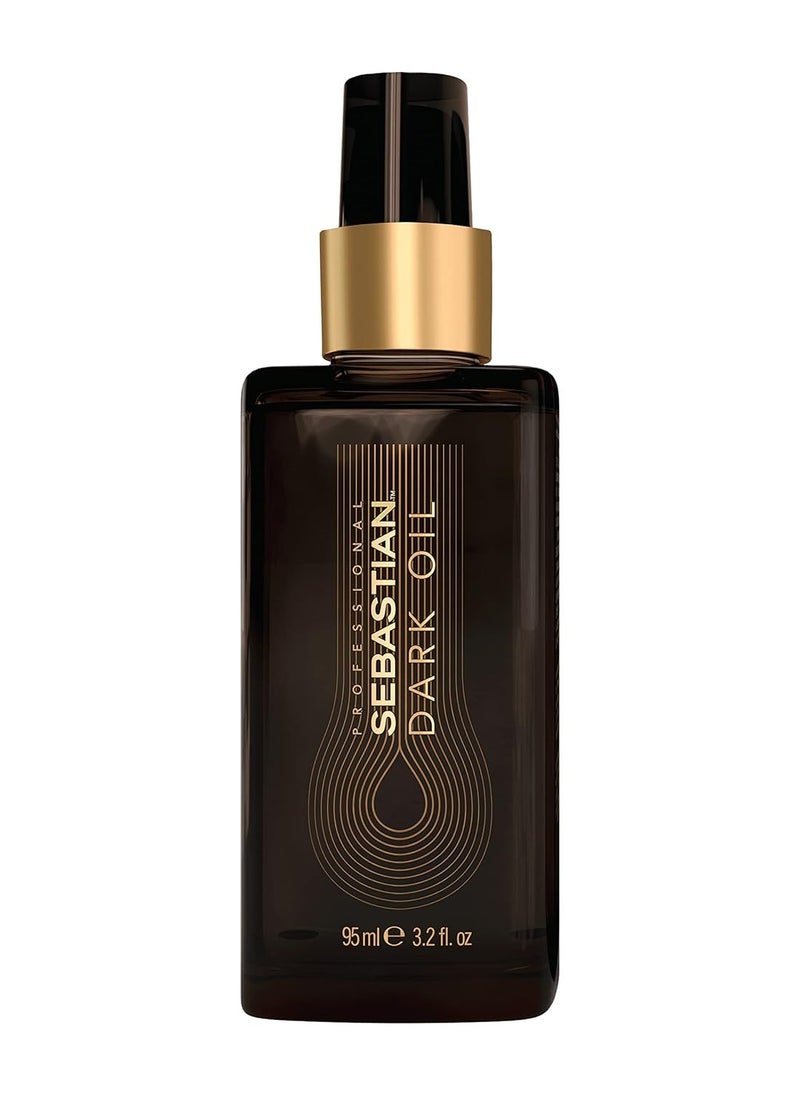 Sebastian Professional Dark Oil Lightweight Hair Styling Oil | Nourishing Blend of Natural Oils for a Smooth, Sleek Finish