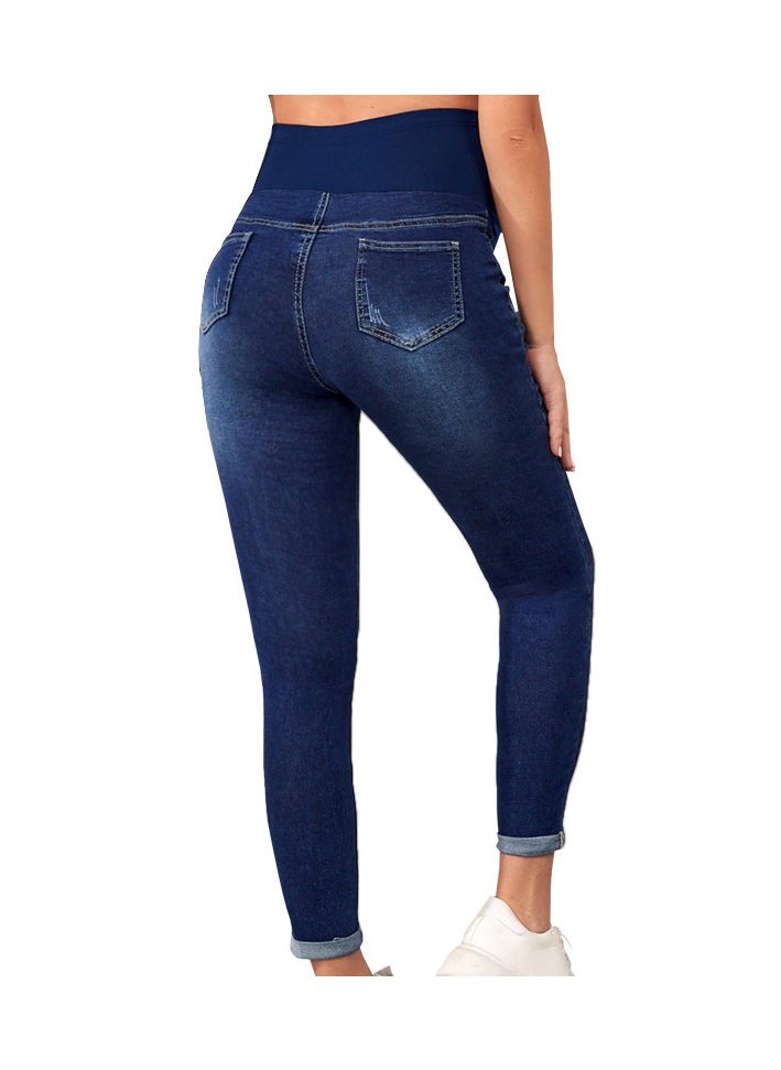 Maternity Jeans, High Waist and Belly Support