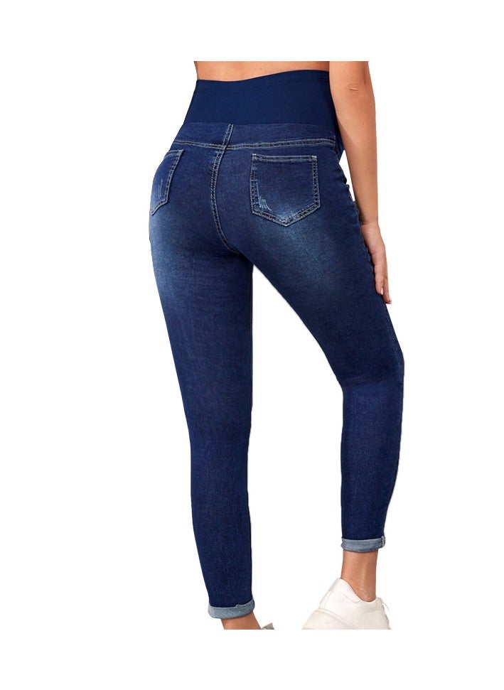 2-PACK Maternity Jeans, High Waist and Belly Support