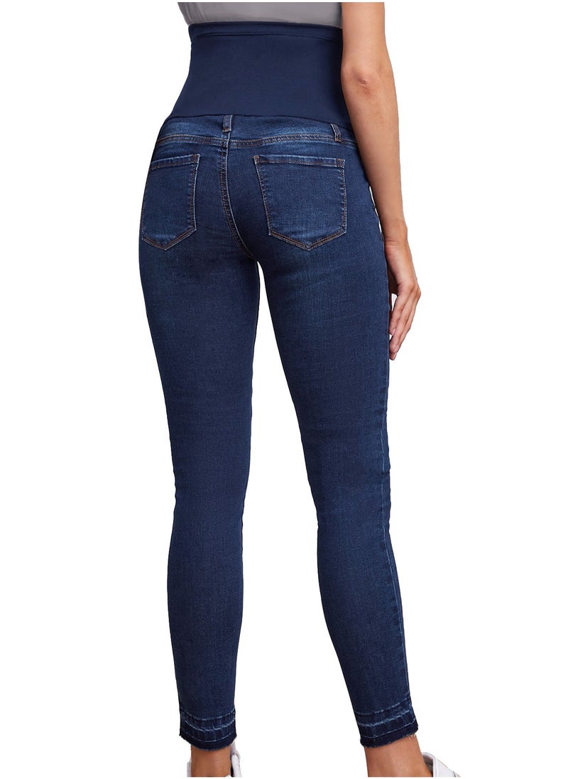 2-PACK Maternity Jeans, High Waist and Belly Support