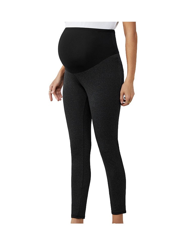 3-PACK Maternity Leggings，Workout Activewear Yoga Pregnancy Pants over the Belly Buttery Soft