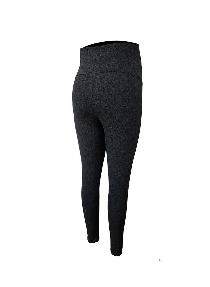 3-PACK Maternity Leggings，Workout Activewear Yoga Pregnancy Pants over the Belly Buttery Soft