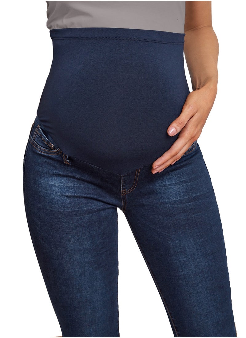 Maternity Jeans, High Waist and Belly Support