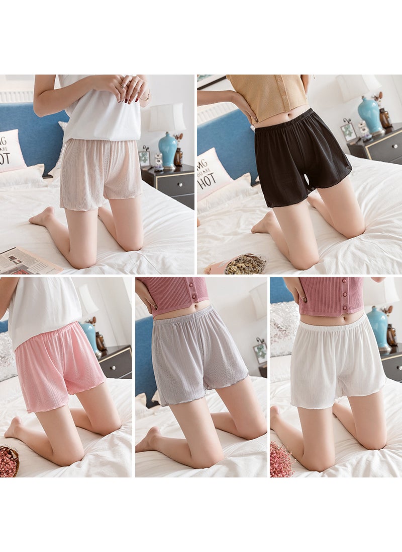 Summer New Loose Safety Shorts for Ladies Black