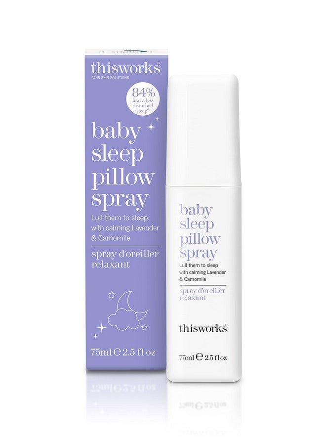 Baby Sleep Pillow Spray: Ultragentle To Lull Your Baby To Sleep 75Ml 2.5 Fl Oz; 6+ Months