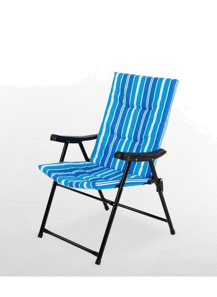 Folding Chair for Lunch Break, Courtyard Camping Outdoor Beach Chair, Portable Lazy Chair for Travel