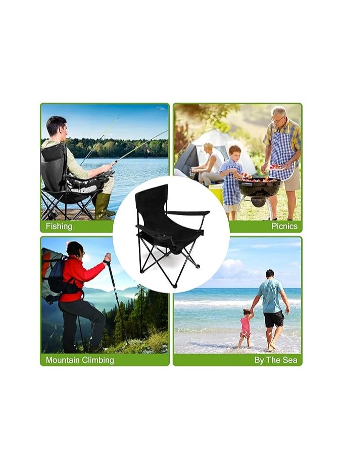 Camping Folding Chair, Outdoor Beach Lightweight Foldable Chair Ultralight Furniture Backpacking Chair, Portable Compact Lawn Stool for Beach Travel, Hiking Picnic Festival Activities