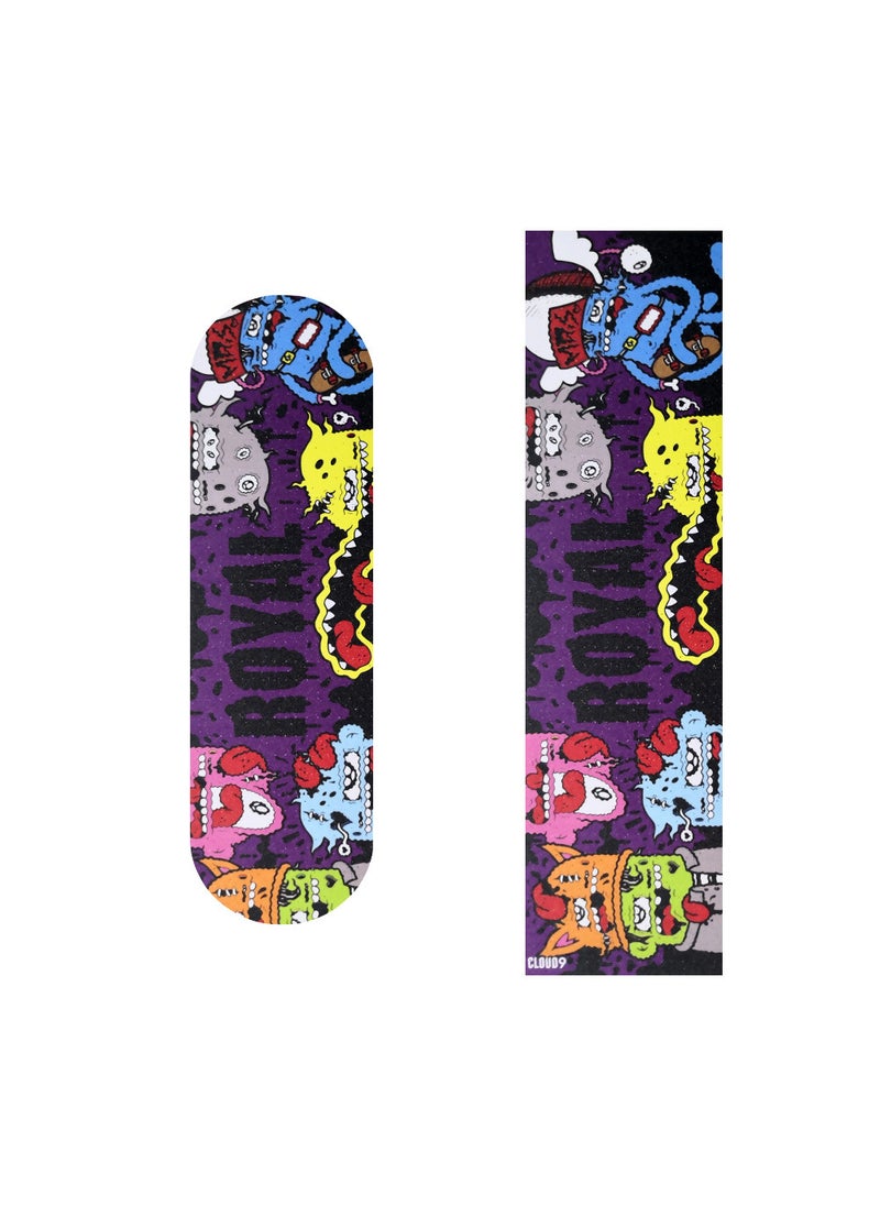 83x24cm Skateboard Grip Tape with PatternRoyal Royal