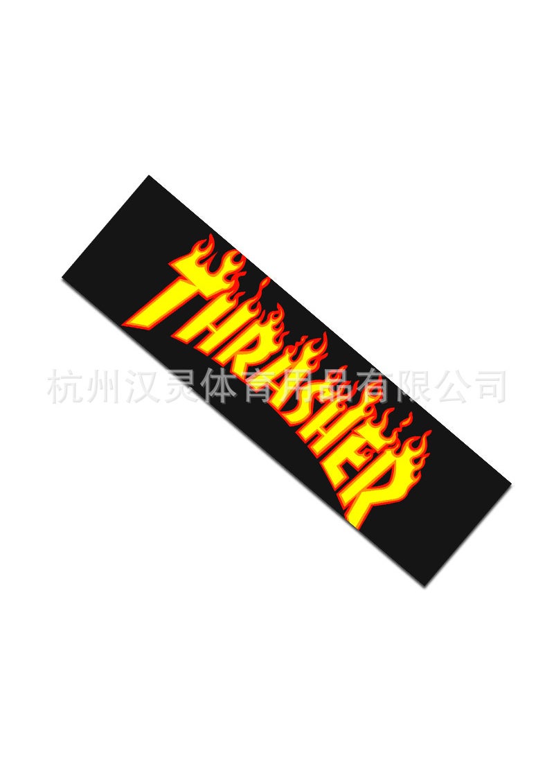 83x24cm Skateboard Grip Tape with PatternFlame Flame