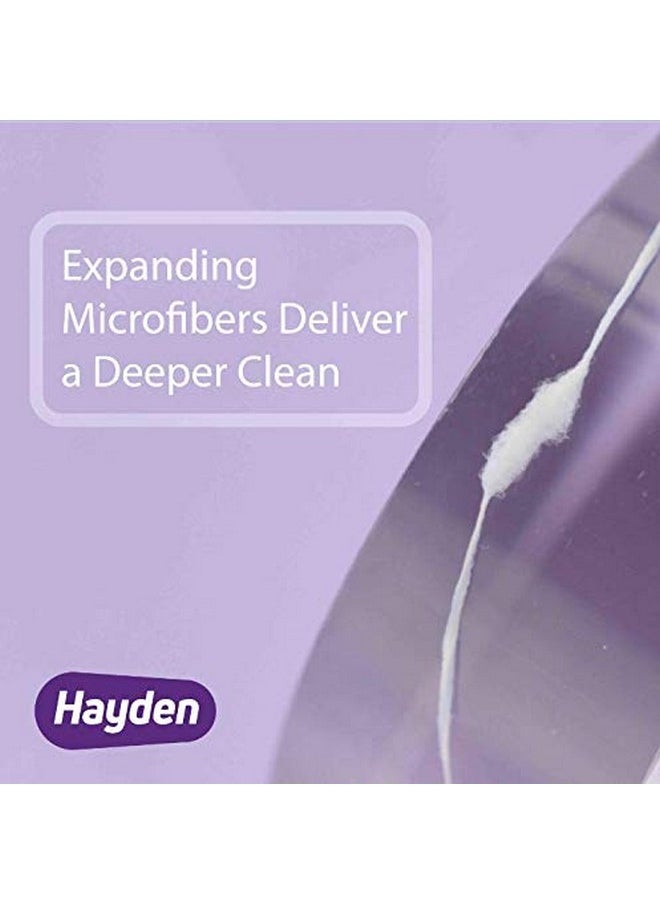 Expanding Dental Floss | 6 Pack | Polar Mint Woven Floss With Anti Tartar Actives For Gentle Care | 180 Yards