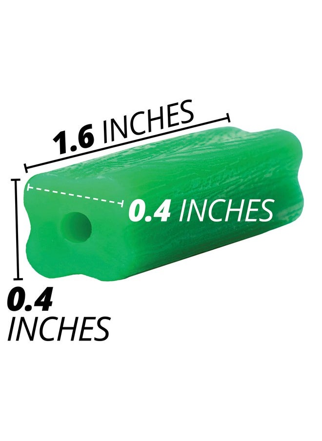 Square-Shaped Aligner Seater Chewies For Invisalign Trays - 5-Pack, Mint Scented, Storage Case