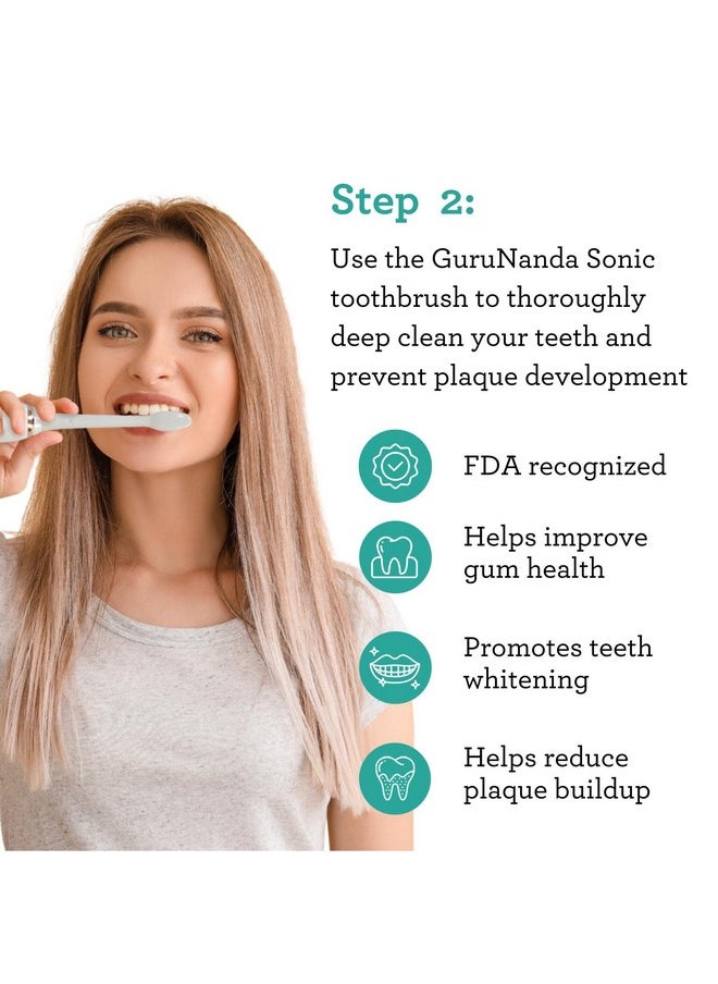 Better Gums Regimen 3.0 With Cocomint Pulling Oil & Tongue Scraper, Butter On Gums & Sonic Toothbrush, Portable Water Flosser, Concentrated Mouthwash & Dual Barrel Mouthwash - 7 Count