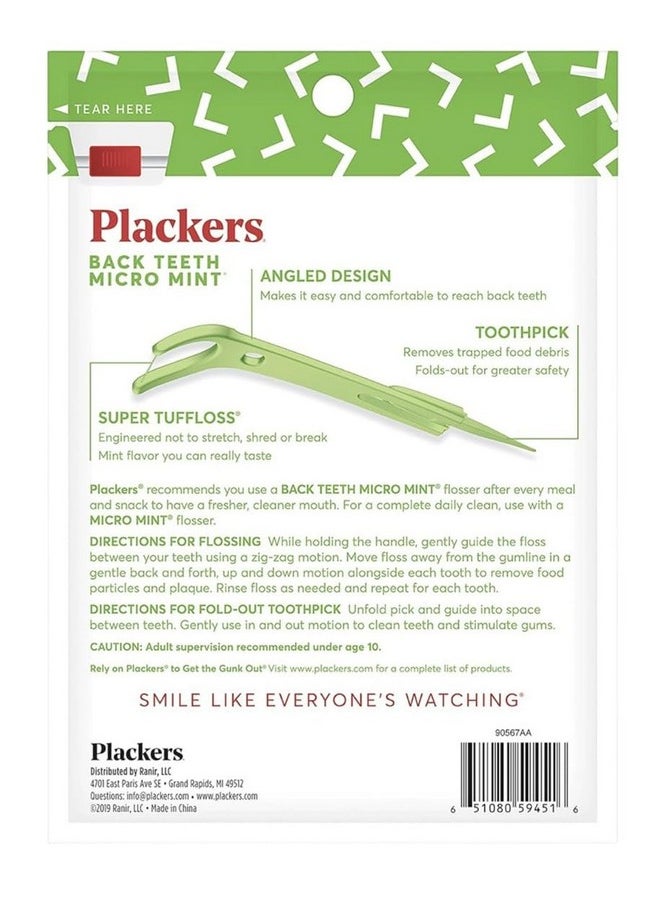 Back Teeth Micro Mint® Flossers