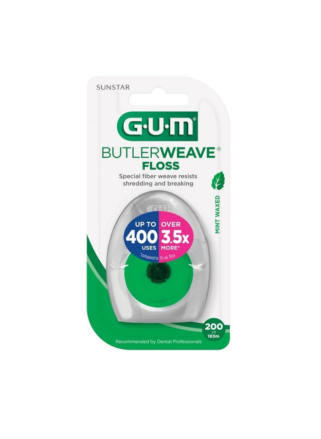 Butlerweave Dental Floss 200 Yard