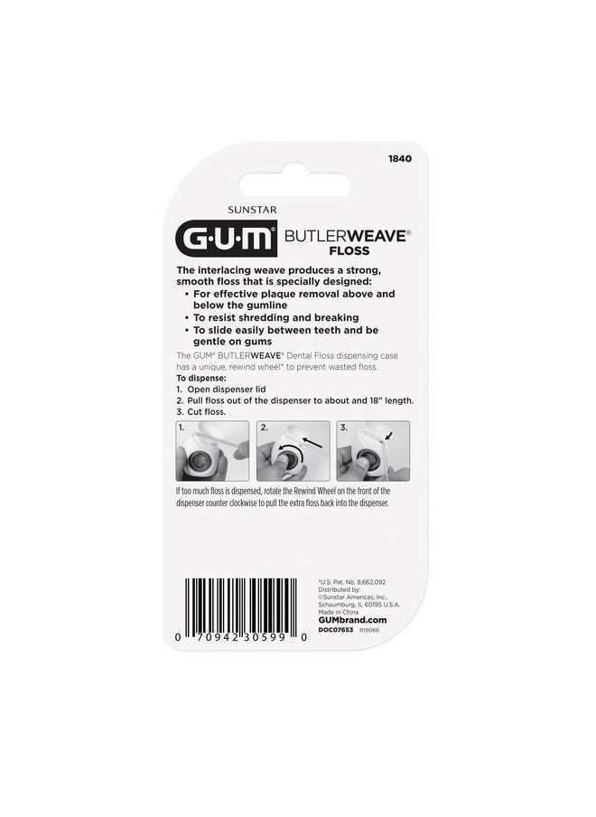 Butlerweave Dental Floss 200 Yard