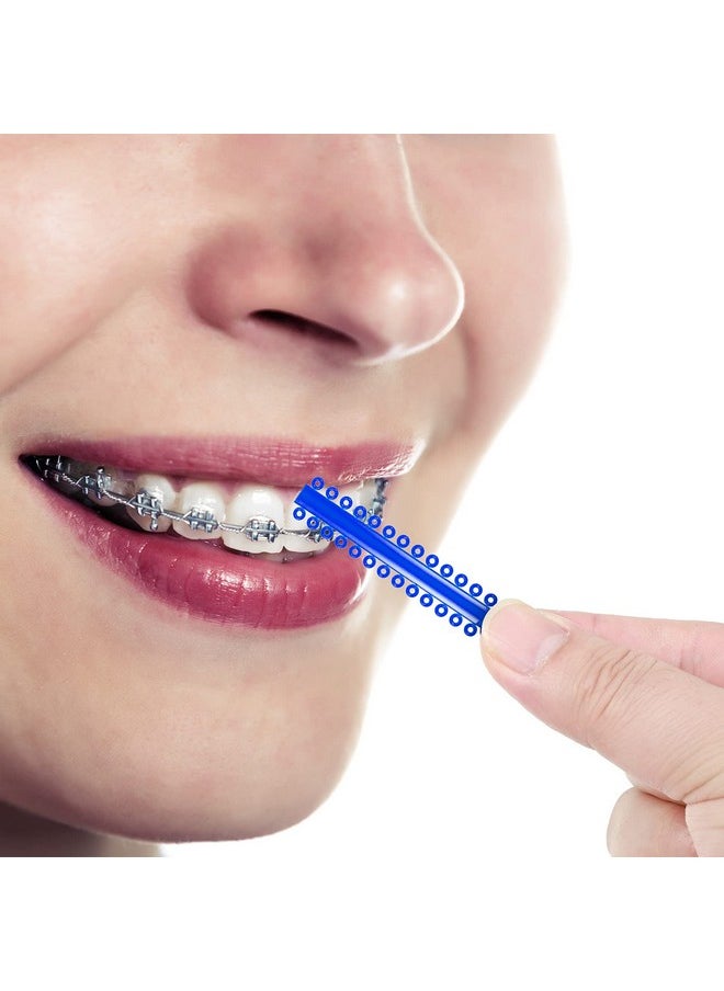 2080 O-Rings Multicolor Orthodontic Ligature Ties Elastic Teeth Orthodontic Ligature Rubber Bands For Braces