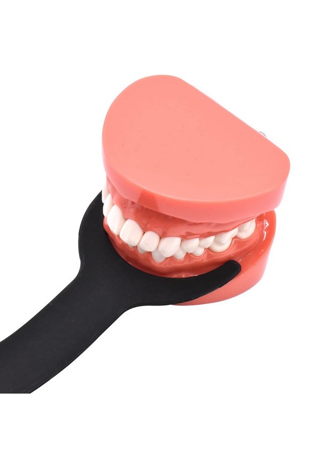 2 Pcs Silicone Dental Orthodontic Photography Contraster,Bendable Intraoral Photography Background Board,Black Background Board Contraster (C1+C2)