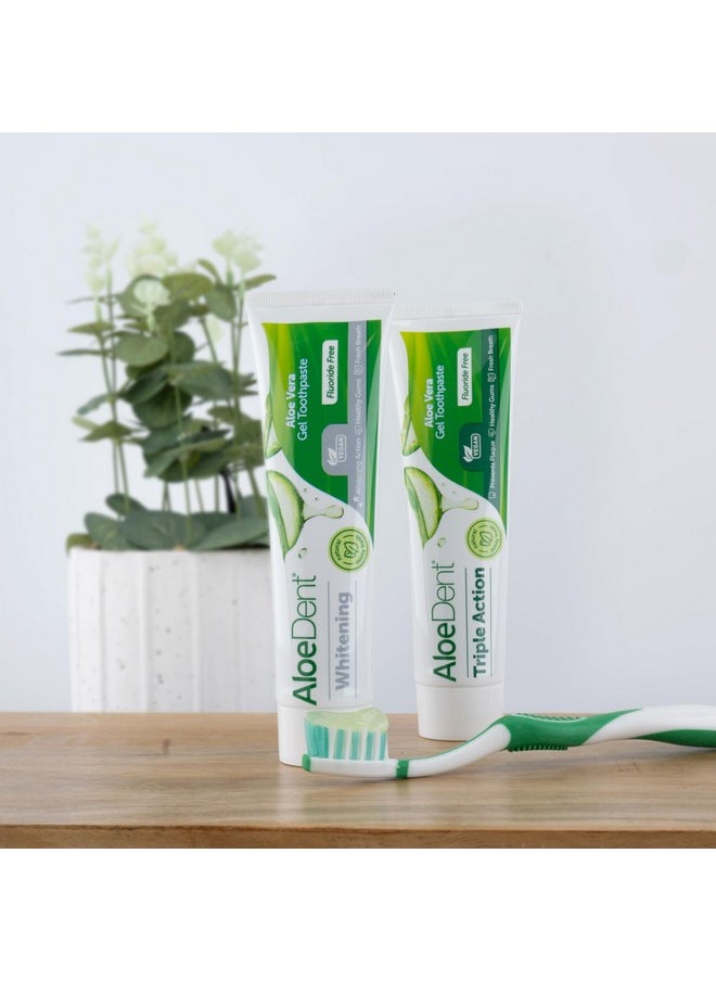 Nt - Whitening Aloe Vera Toothpaste | 100Ml | Bundle By Aloe Dent