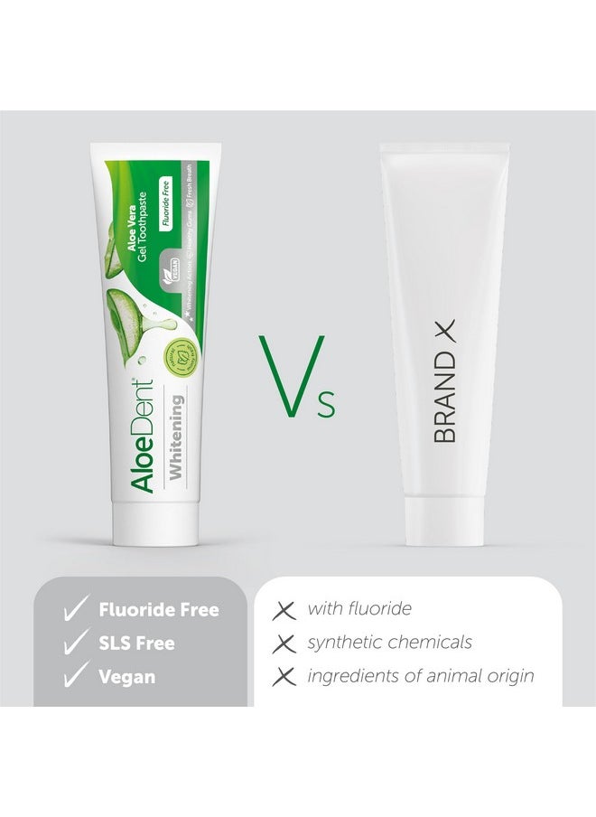 Nt - Whitening Aloe Vera Toothpaste | 100Ml | Bundle By Aloe Dent