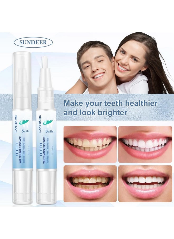 Teeth Whitening Pen, Teeth Whitening Essence, Whitening Pen Gel, Teeth Whitening Essence Pen Reduce Yellowing, Cleaning Teeth Stains, Whitening Teeth For Family Travel, 3Pcs