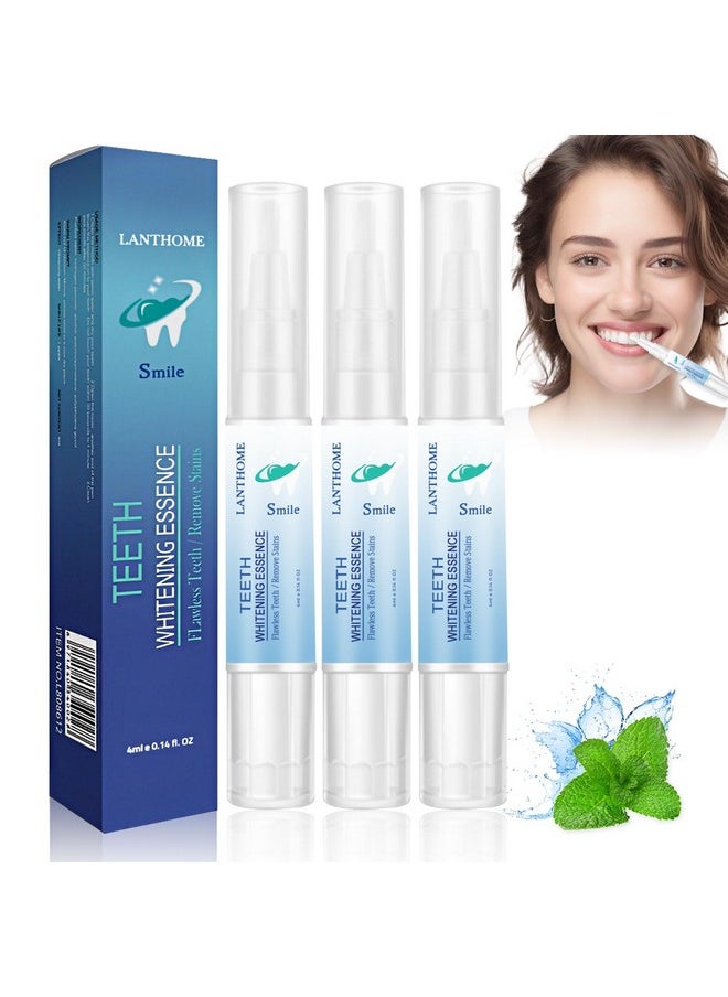 Teeth Whitening Pen, Teeth Whitening Essence, Whitening Pen Gel, Teeth Whitening Essence Pen Reduce Yellowing, Cleaning Teeth Stains, Whitening Teeth For Family Travel, 3Pcs