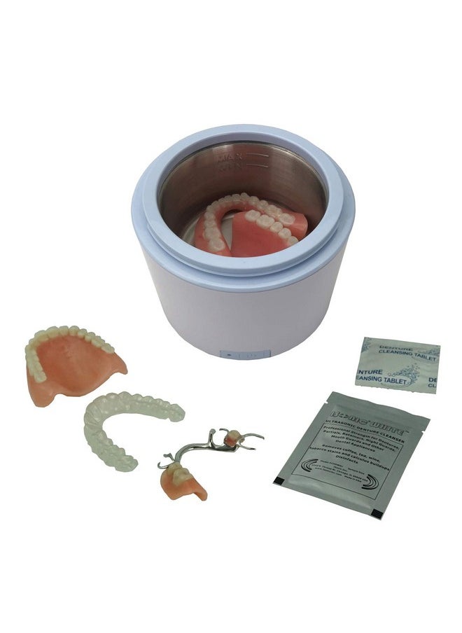 Ds180 Portable Denture/Aligner/Retainer Cleaner For All Dental And Sleep Apnea Appliances, Dc12V, Ac100-240V Worldwide