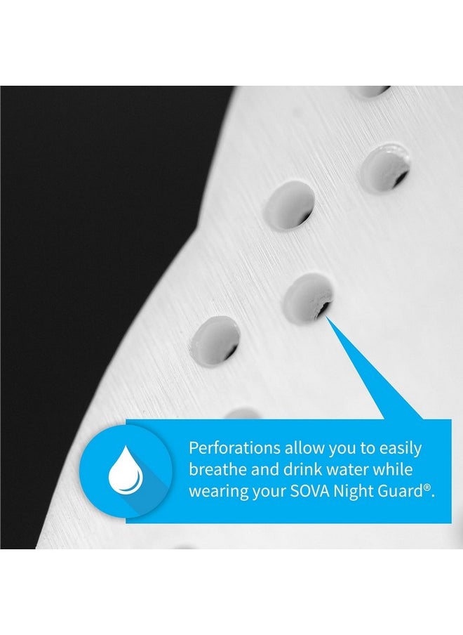 Junior Night Guard, Spring Green - 1.6Mm Thin - Custom-Molded Fit - Protects Against Nighttime Teeth Grinding & Clenching - Odor & Taste Free - Remoldable Up To 20 Times - Non Toxic