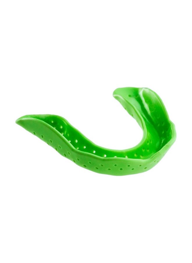 Junior Night Guard, Spring Green - 1.6Mm Thin - Custom-Molded Fit - Protects Against Nighttime Teeth Grinding & Clenching - Odor & Taste Free - Remoldable Up To 20 Times - Non Toxic