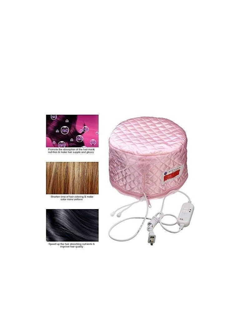 QERINKLE Hair Care Thermal Head Spa Cap Treatment with Beauty Steamer Nourishing Heating Cap, Spa Cap For Hair, Spa Cap Steamer For Women