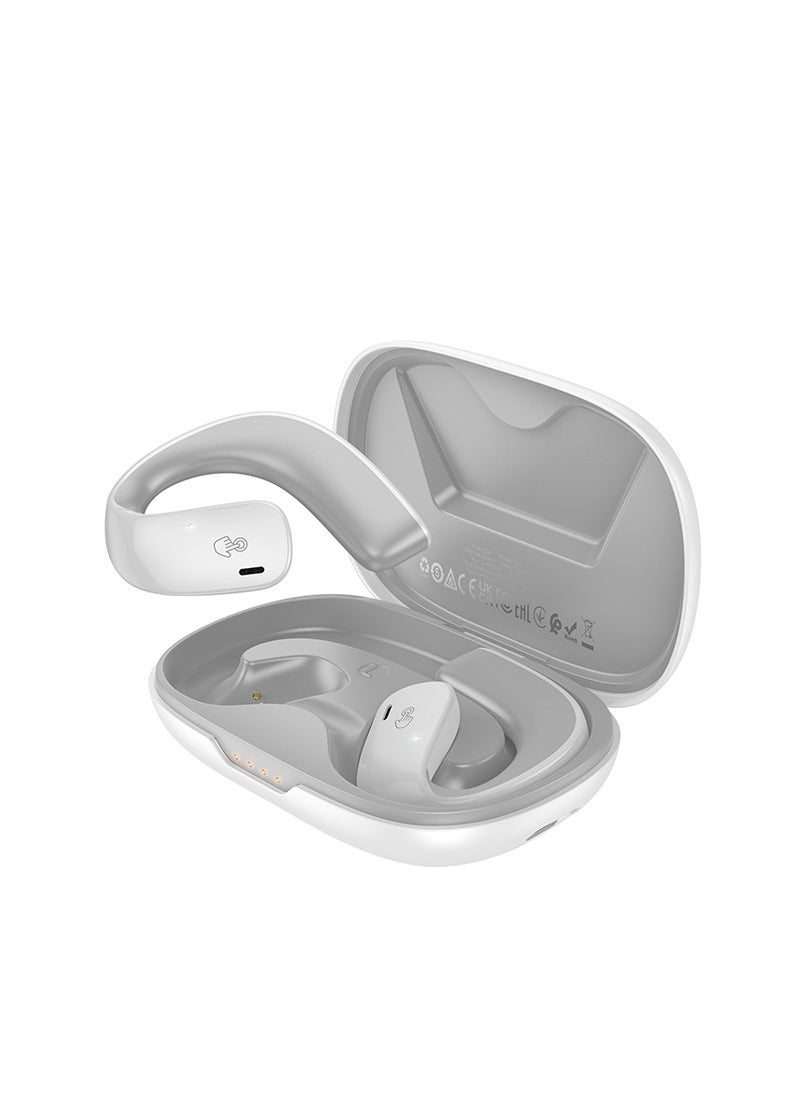 hoco EQ4 Graceful True Wireless Bluetooth Headset – 12-Hour Playtime, Open-Air Design, and Siri Support