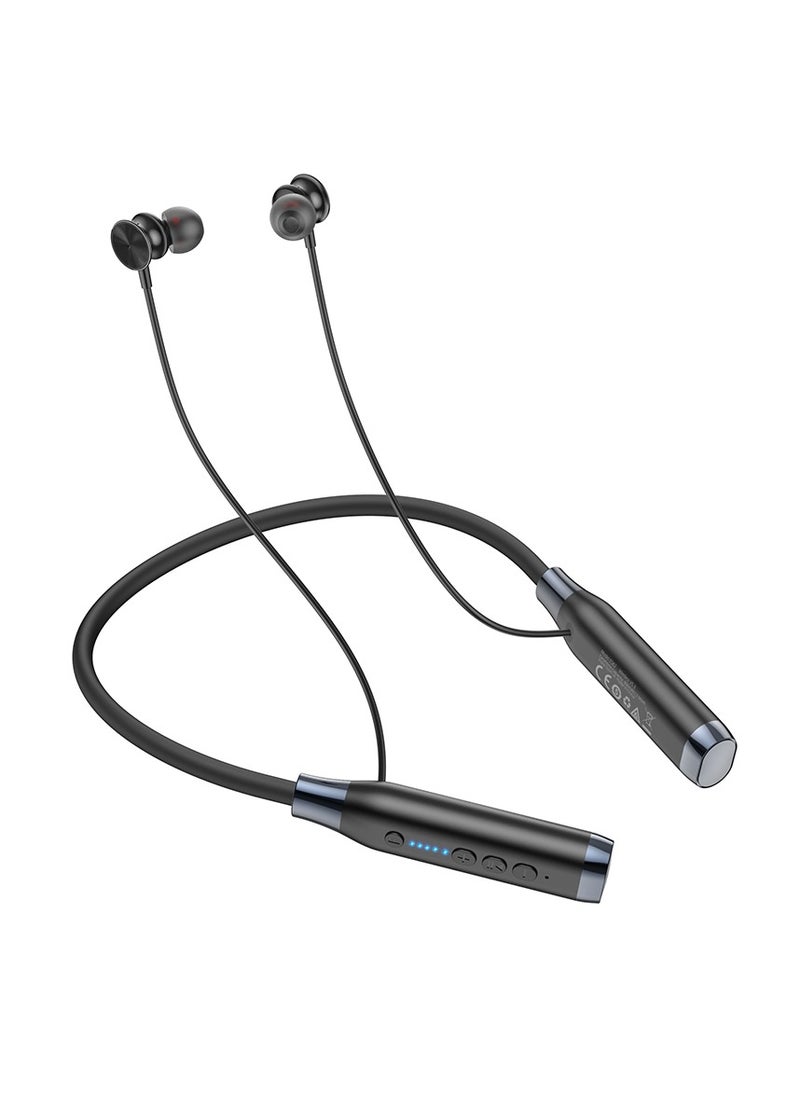 hoco ES62 Pretty Neck-Hang Bluetooth Earphones – 120 Hours Playtime, TF Card Support, and Lightweight Design