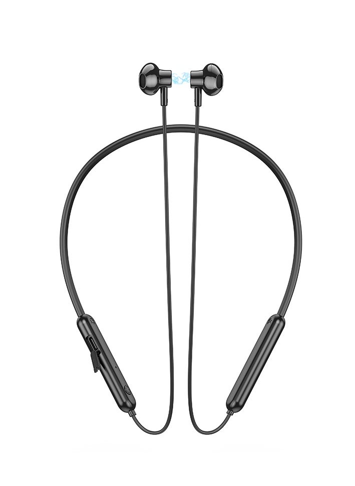 hoco ES67 Perception Neckband Bluetooth Earphones – 20 Hours Playtime, Lightweight Design, and Dual-Language Prompt Support