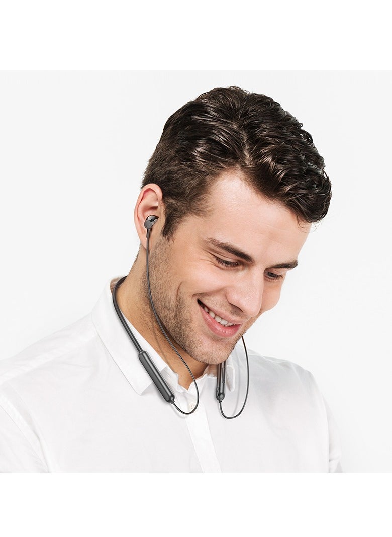 hoco ES67 Perception Neckband Bluetooth Earphones – 20 Hours Playtime, Lightweight Design, and Dual-Language Prompt Support