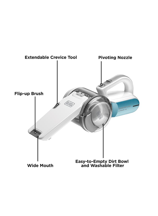 Renewed - Cordless Handheld Vacuum Cleaner (Damaged Box) 440 ml 800 W PV1020L-B5 Mulitcolour