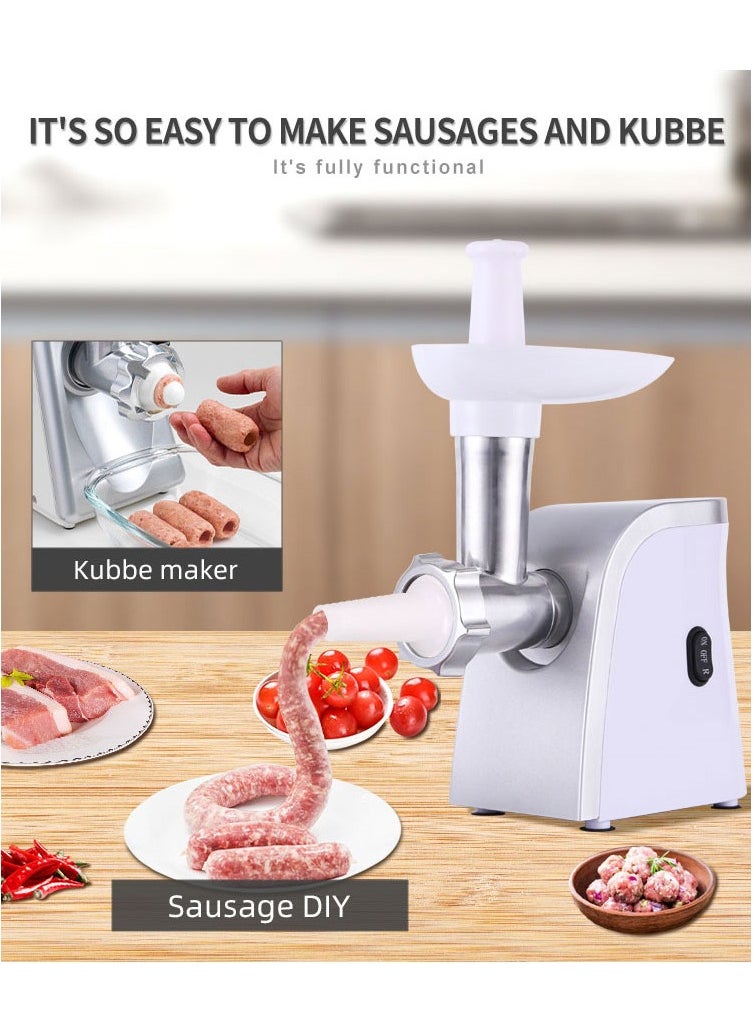 Meat Grinder Mincer Accessories Easy to Operate Solid Mincing Machine Sausage Stuffer for for Kitchen Vegetable