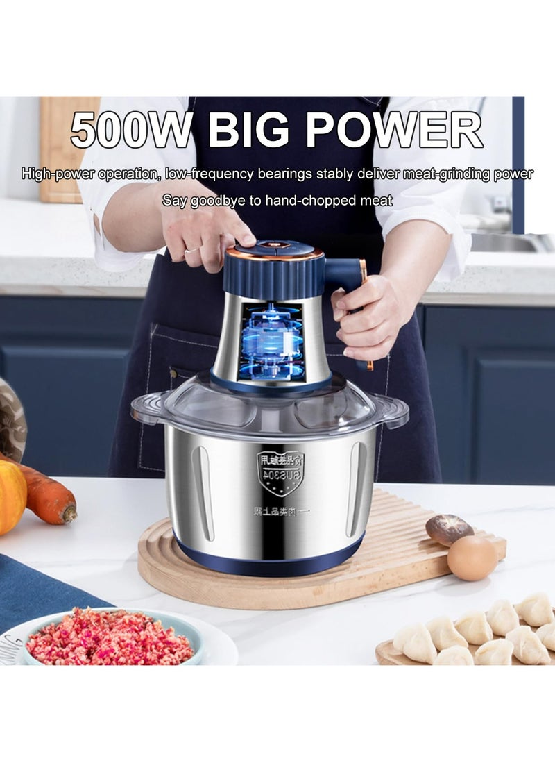 multi-functional food chopper with electric meat grinder vegetable chopper good chopper