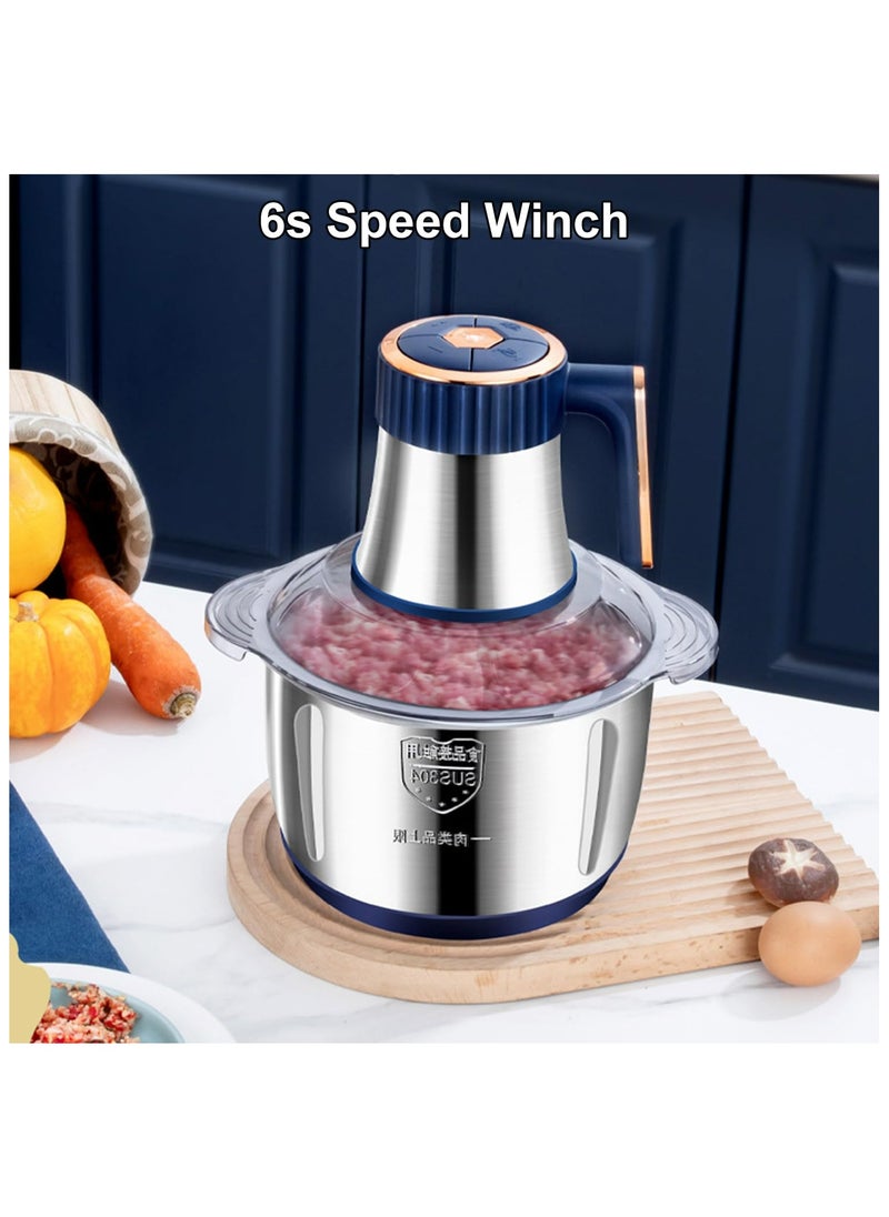 multi-functional food chopper with electric meat grinder vegetable chopper good chopper