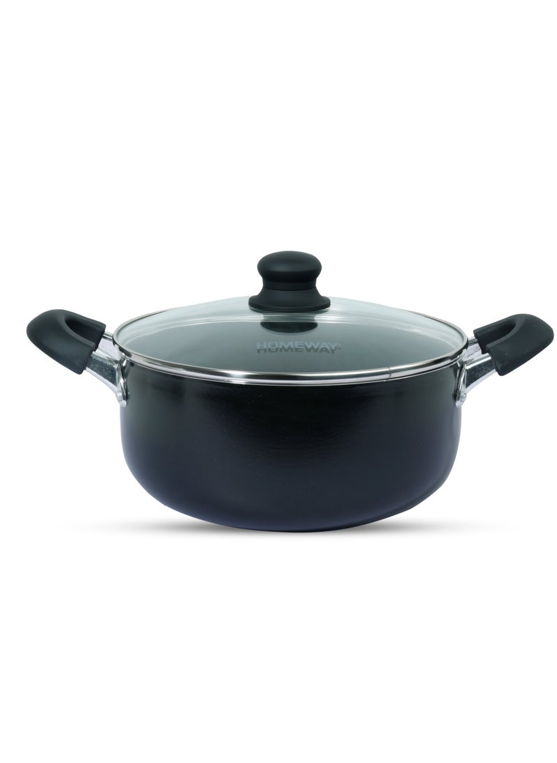 HOMEWAY 26 CM Nonstick Casserole - Durable Nonstick Cookware for Everyday Cooking