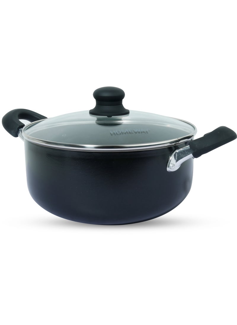 HOMEWAY 26 CM Nonstick Casserole - Durable Nonstick Cookware for Everyday Cooking