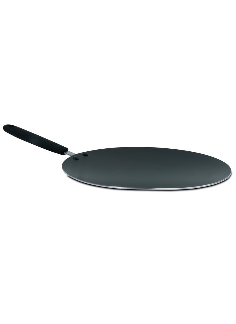 HOMEWAY Nonstick Concave Tawa 30cm - Induction & Gas Stove Compatible, Premium Nonstick Cookware for Easy Cooking