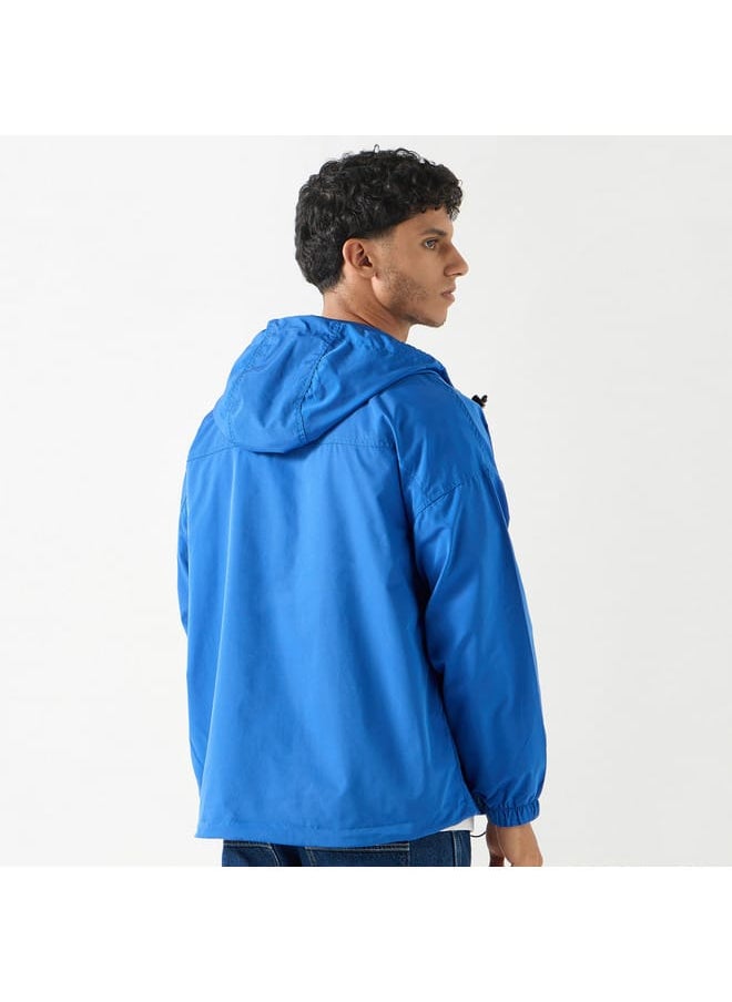 Lee Cooper Solid Jacket with Hood and Pockets
