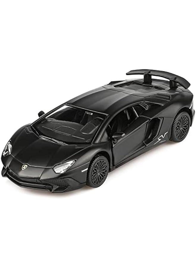 1/36 Scale LP750-4 SV Diecast Car Models,Pull Back Vehicles Toy Cars,Cars Gifts for Boys Girls (Matte)