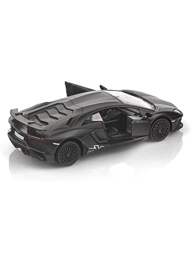 1/36 Scale LP750-4 SV Diecast Car Models,Pull Back Vehicles Toy Cars,Cars Gifts for Boys Girls (Matte)