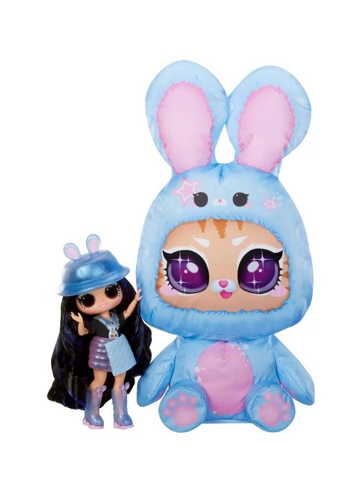 L.O.L. Surprise! Tweens Costume Surprise Aya Cherry Fashion Doll with Inflatable Blue Bunny Costume