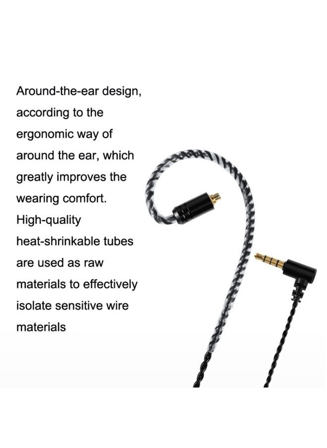 For MMCX Interface Headphone Cable With Microphone Upgrade Cable