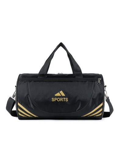 Large Capacity Gym Travel Duffle Bag Golden..