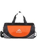 Large Capacity Gym Travel Duffle Bag Orange.