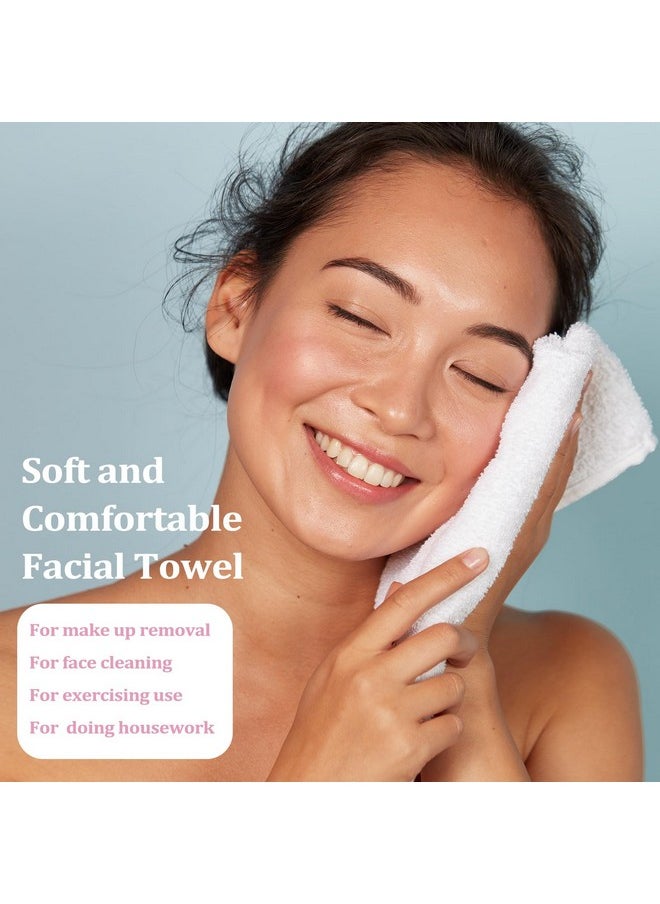 15 Pcs Washcloths Bulk 13 X 13 Inch 100% Cotton Wash Cloths Set Soft Absorbent Face Cloths Face Towels Quick Drying Hand Towel Fingertip Towels For Hotel, Gym, Bathroom, Spa(Pink Series)