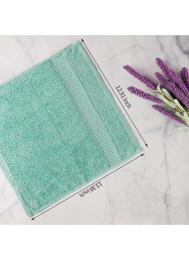 Washcloths For Body And Face - Absorbent Bath Towels Bulk Set, 100% Cotton Hotel Towels For Bathroom . Durable,Soft Wash Rag (Multicolor, Pack Of 12)